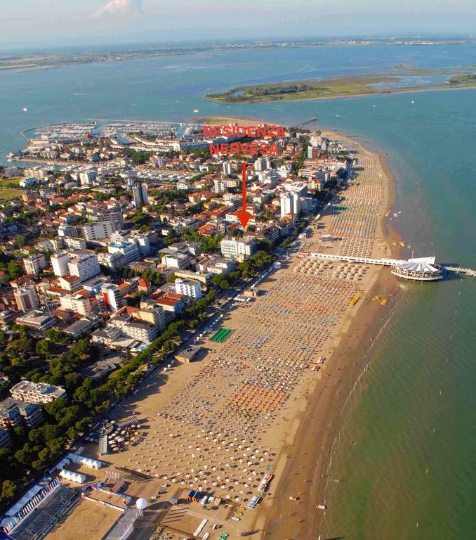 Апартаменти Residenza Nervesa Ліньяно-Сабб'ядоро Екстер'єр фото